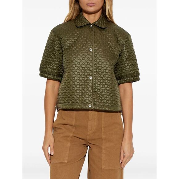 Moncler Green Tops - Shirts Women - Picture 4 of 5